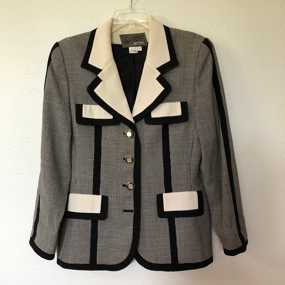 Vintage blazer pantsuit jacket 10